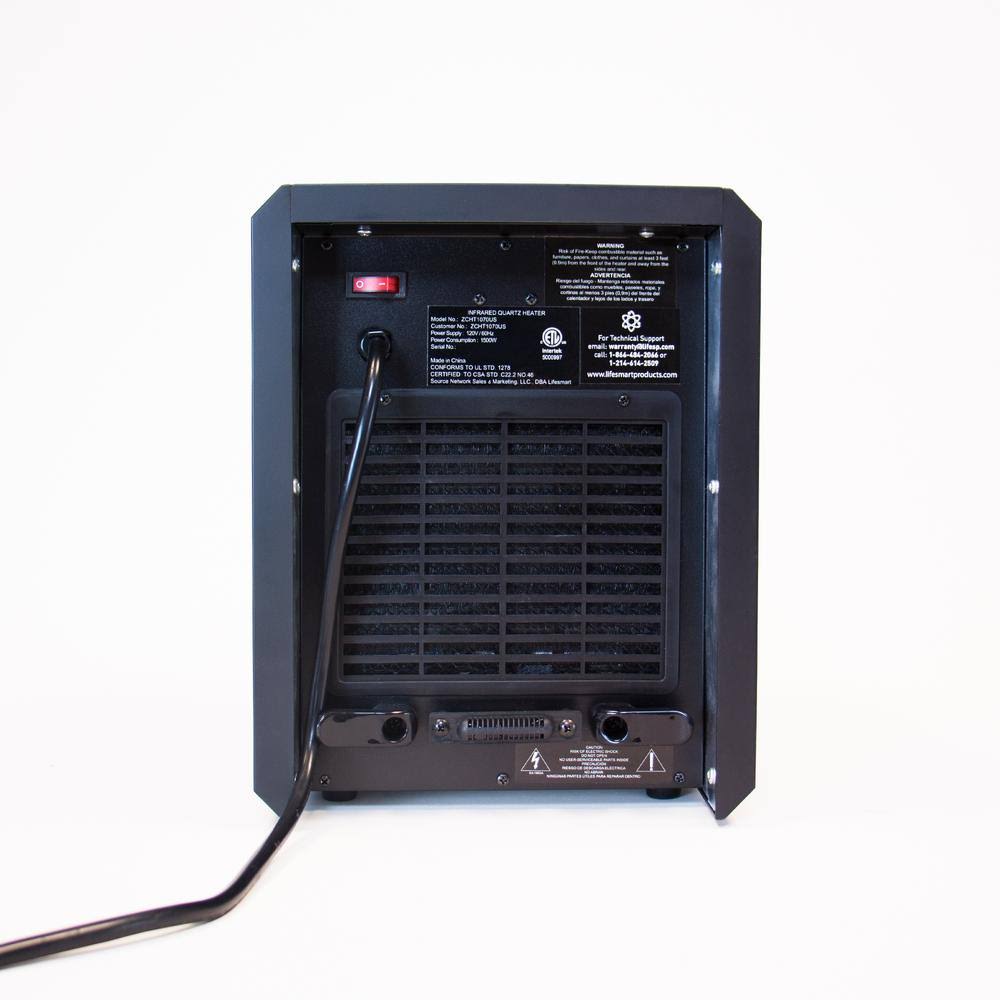 Medium Room 1,500-Watt 4-element Infrared Heater with Remote T192