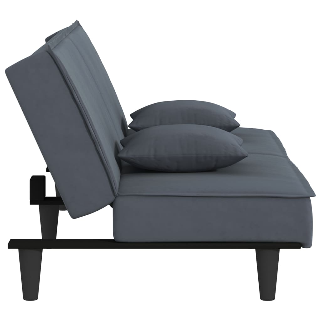 Dark Gray Sofa Bed D73835