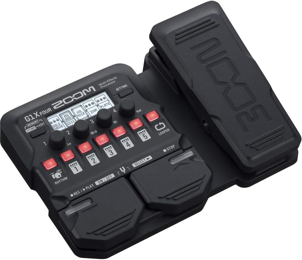 Guitar Effects Processor with Expression Pedal K469
