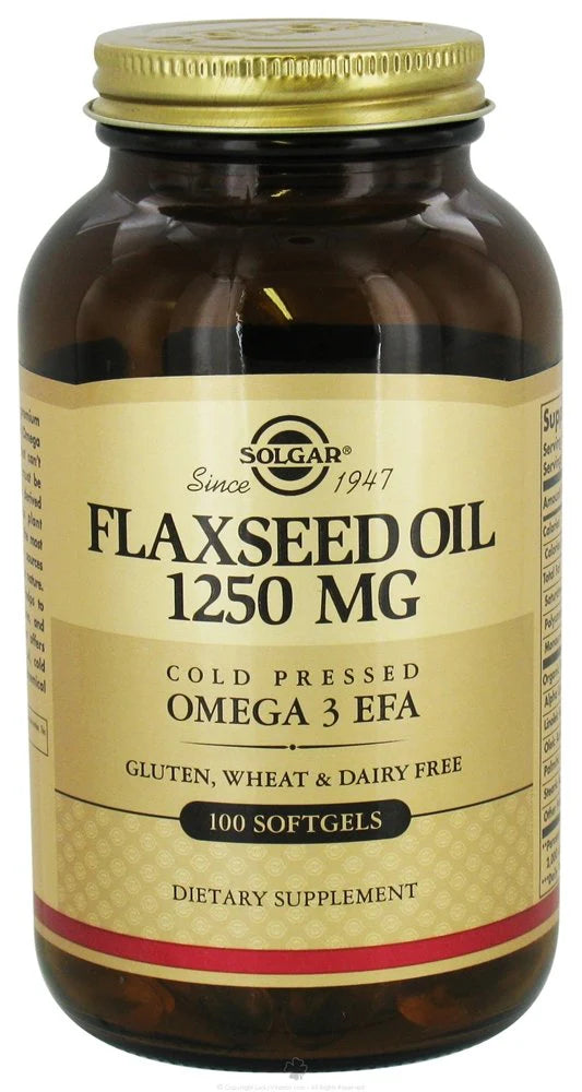 Flaxseed Oil 1250mg 100 SG 3-Pack M120657