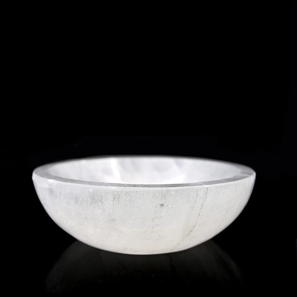 6 inch Selenite Crystal Bowl U2996