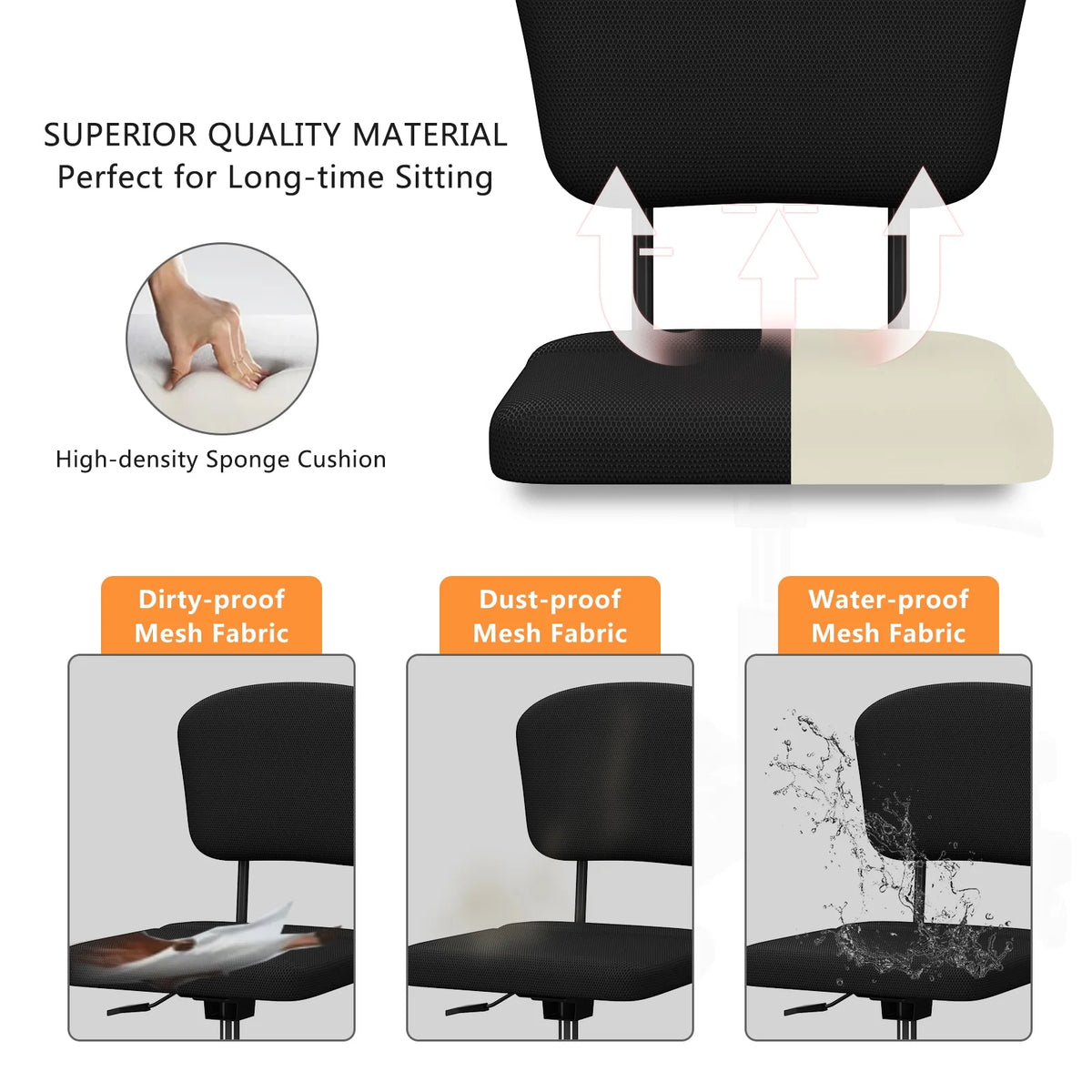 Ergonomic Office Chair with Lumbar Support V88730