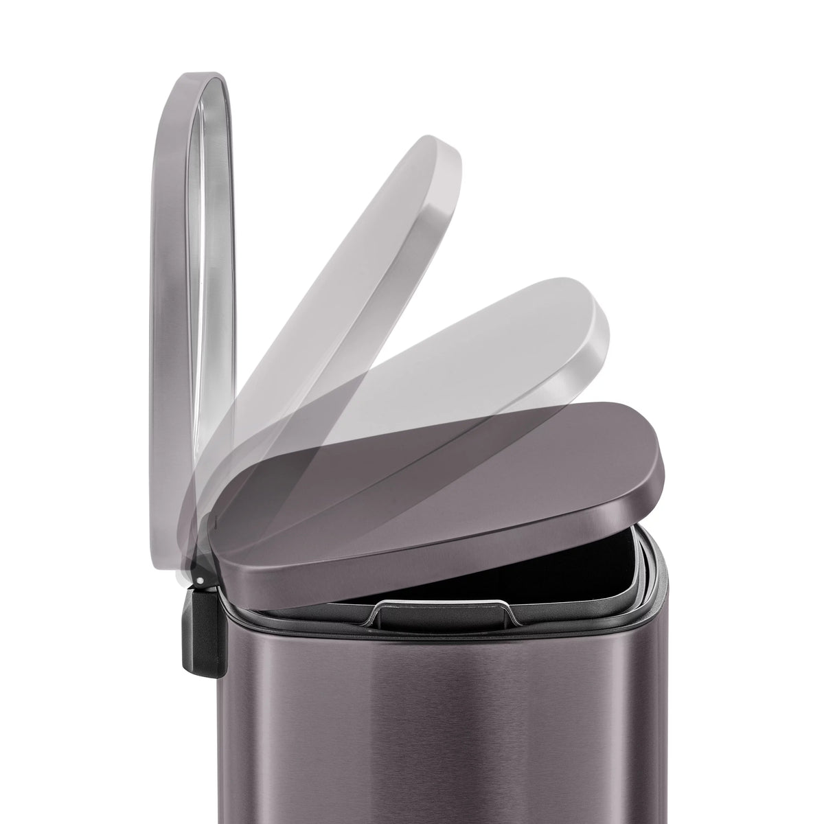 13.2 Gallon Rectangular Step On Trash Can W603