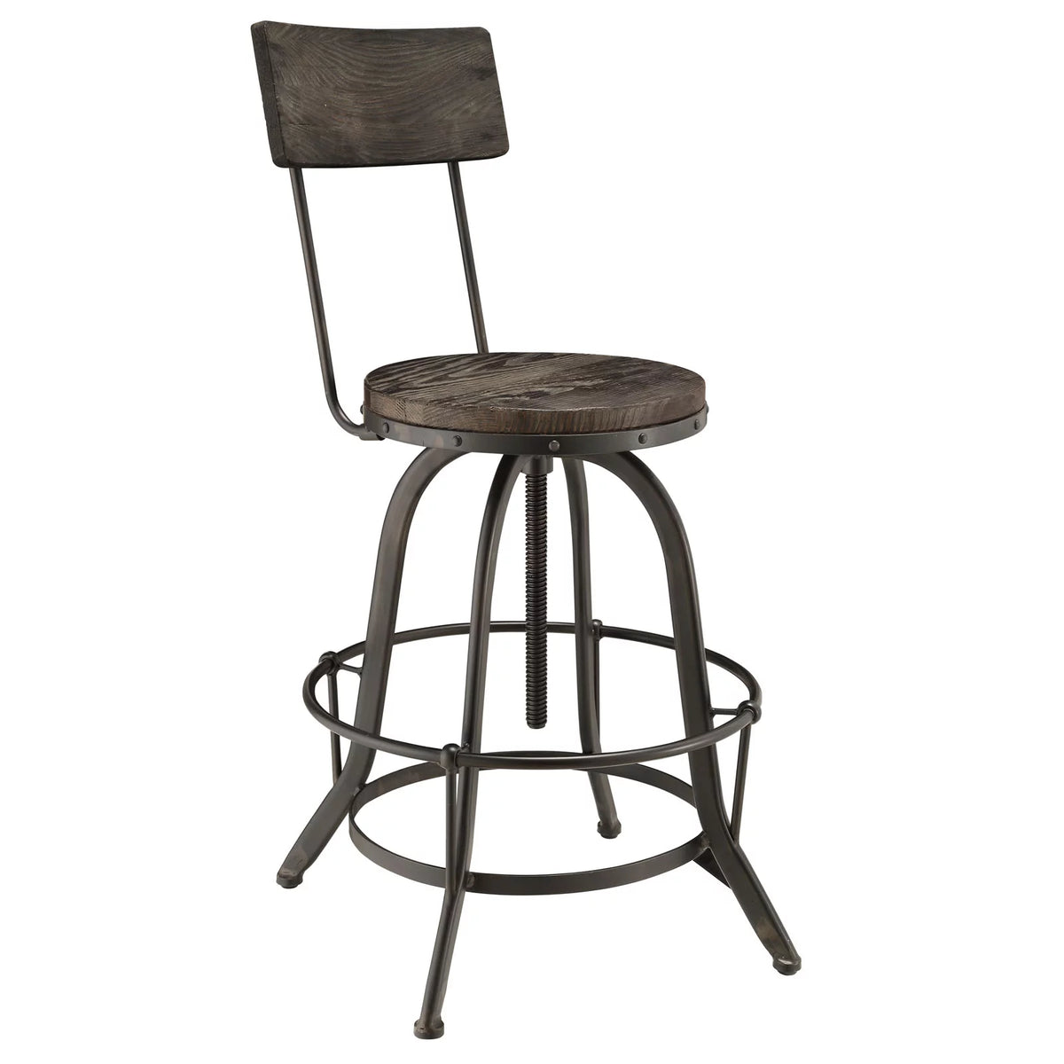 Black Wood Bar Stool B264