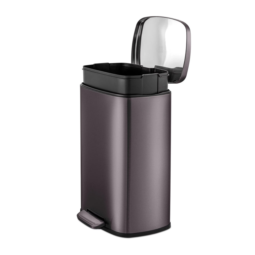 13.2 Gallon Rectangular Step On Trash Can W603