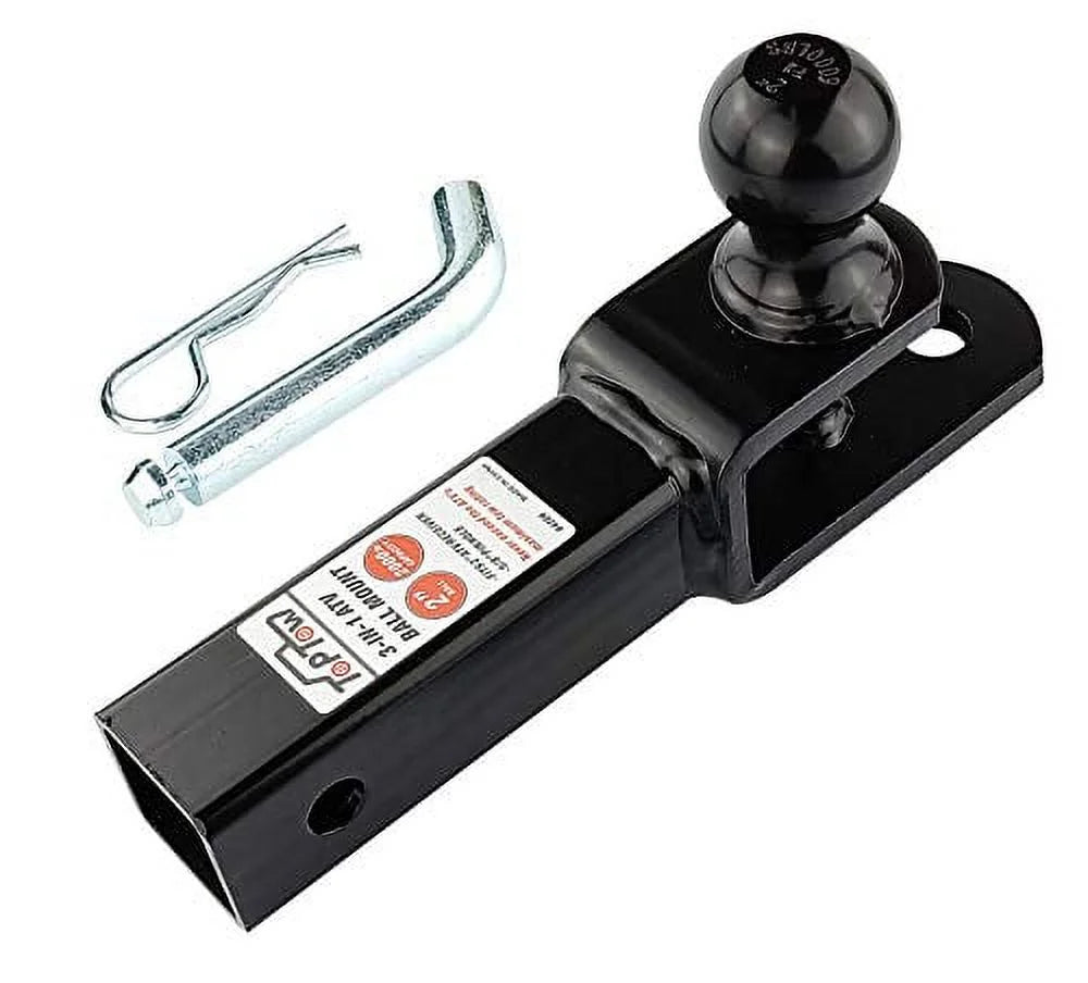 2 inch Receiver Hitch Adapter with 2 inch Ball and 5/8 inch Pin L211701