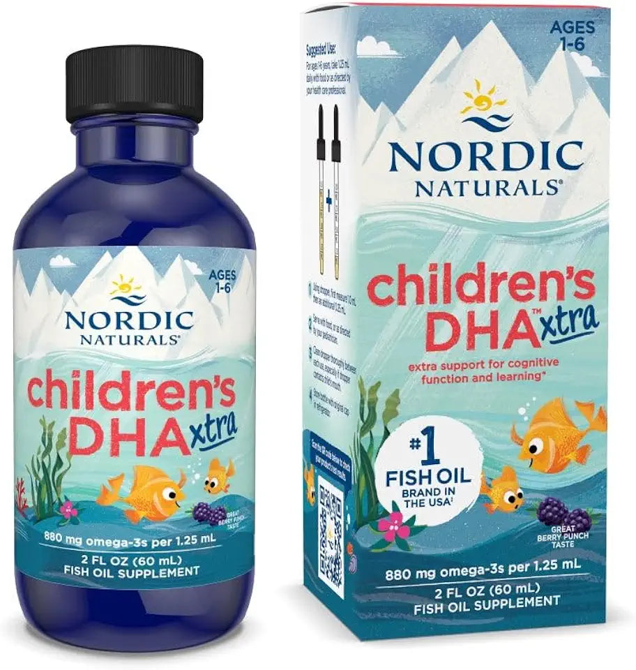 Berry Punch 2 oz Kids DHA Omega-3 EPA DHA O194