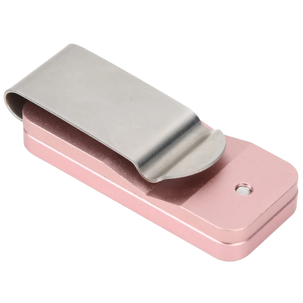 Magnetic Billiard Cue Chalk Holder Belt Clip Accessory C44349