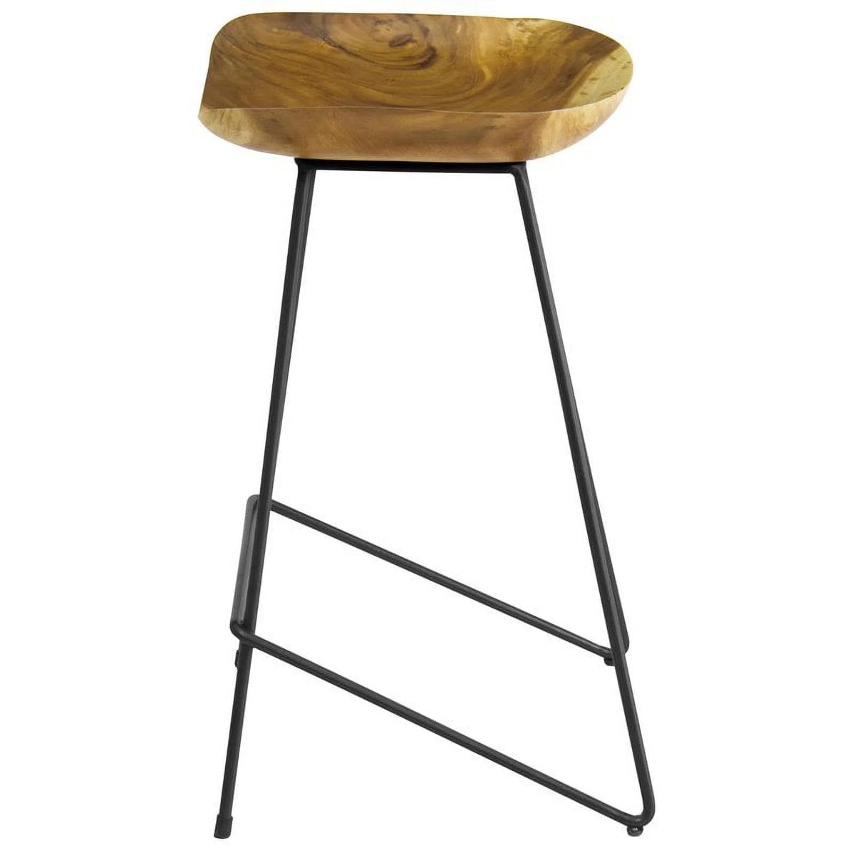 26" Wood Counter Stool Set of 3 U204707