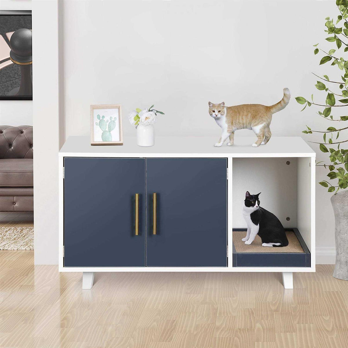 Cat Litter Box Enclosure Q38538