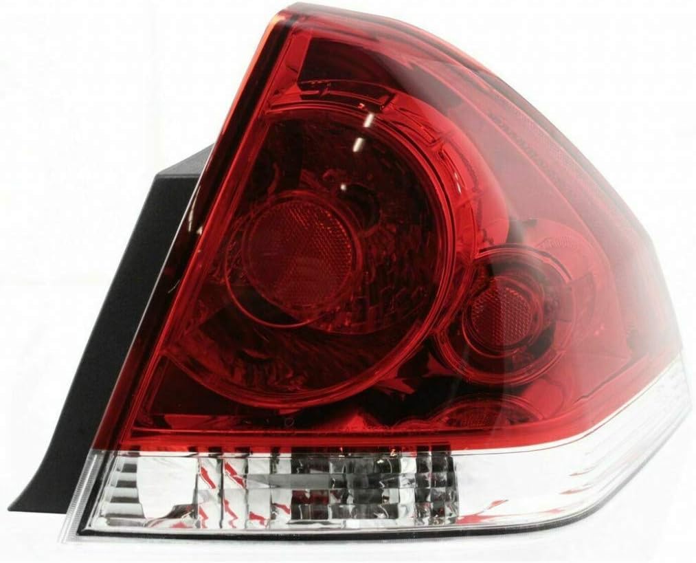 2 Pc Rear Tail Light for Chevy Impala B611156