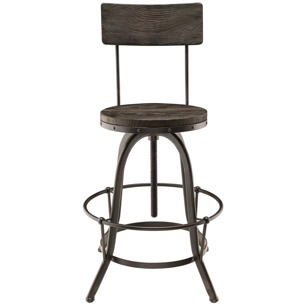 Black Wood Bar Stool B264