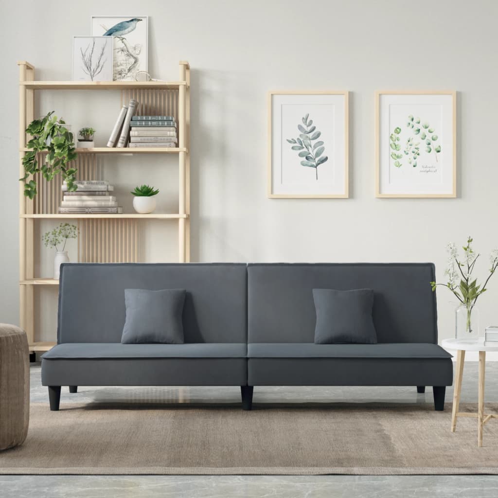 Dark Gray Sofa Bed D73835