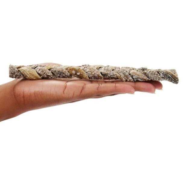 Braided Cod Skin Dog Treats K503